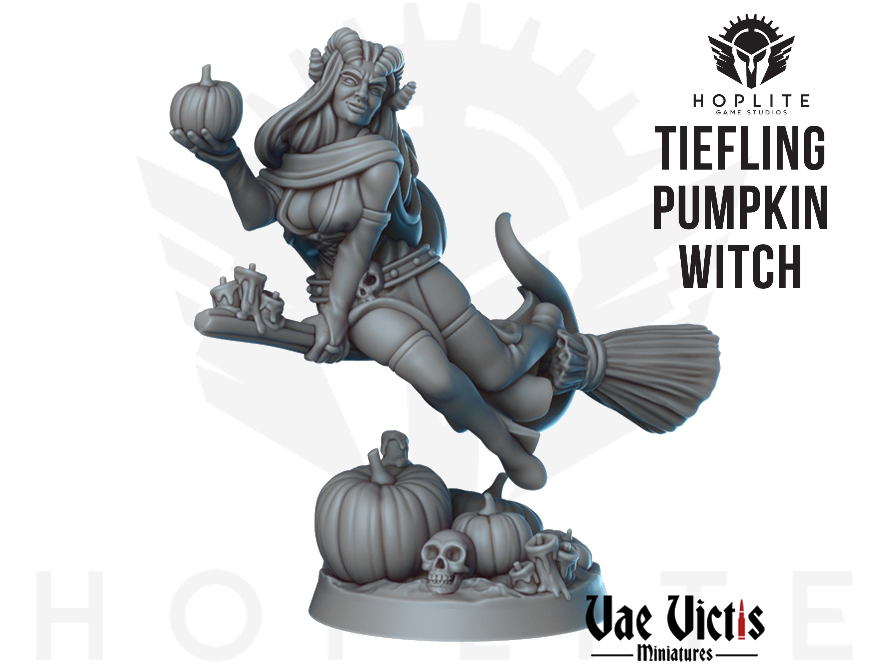Bruja Calabaza Tiefling