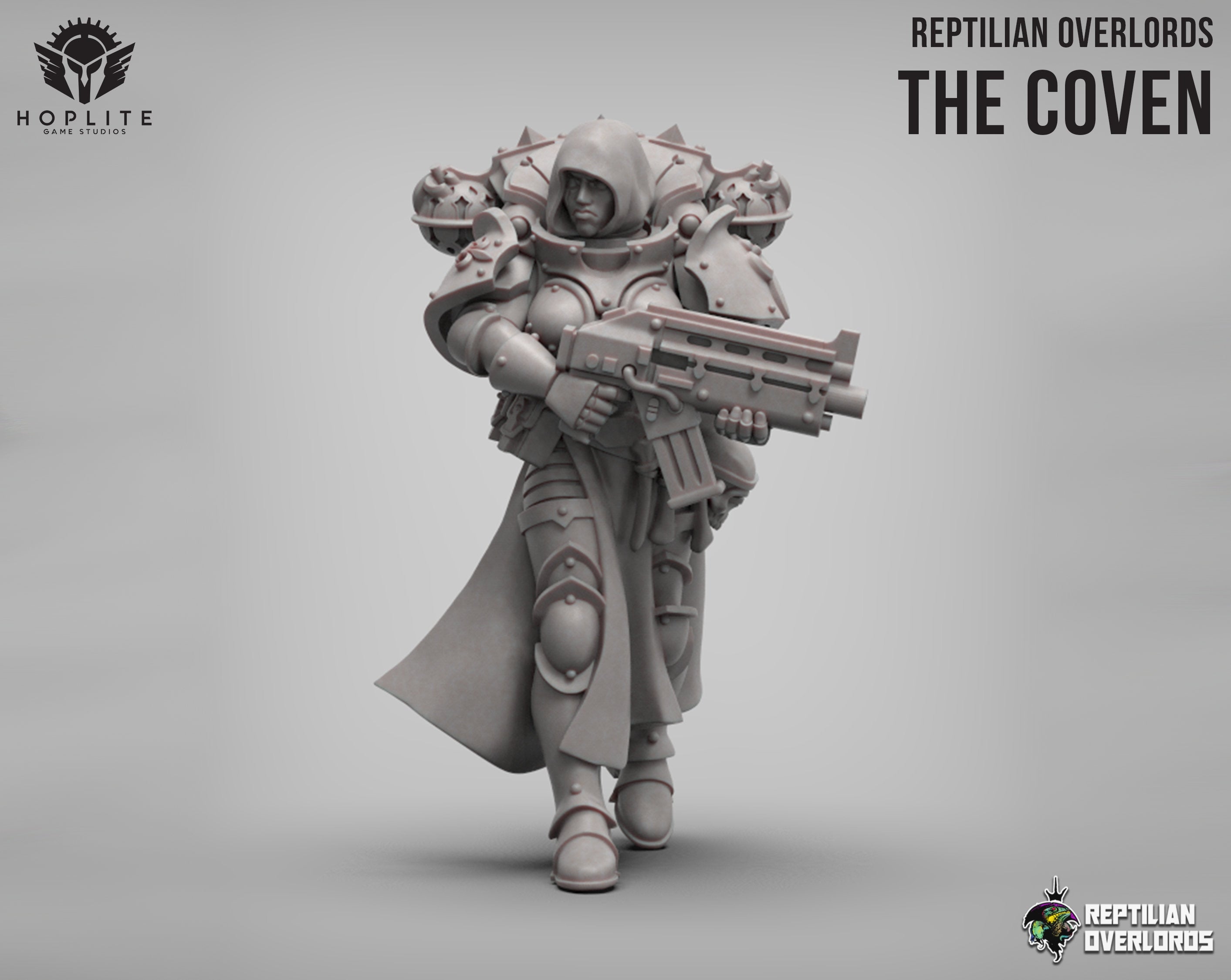 Coven: Combat Sisters | Reptilian Overlords | 28mm