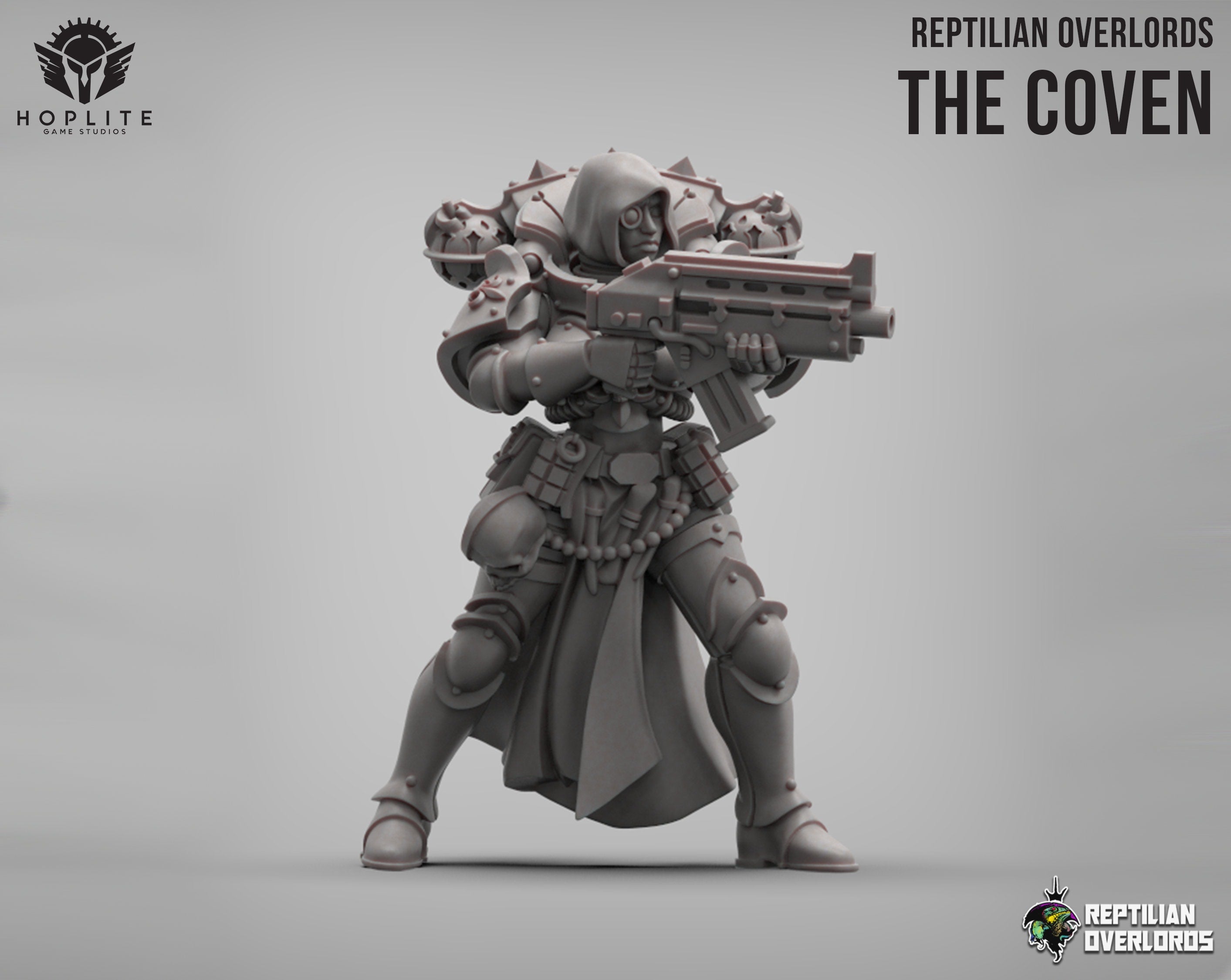 Coven: Combat Sisters | Reptilian Overlords | 28mm