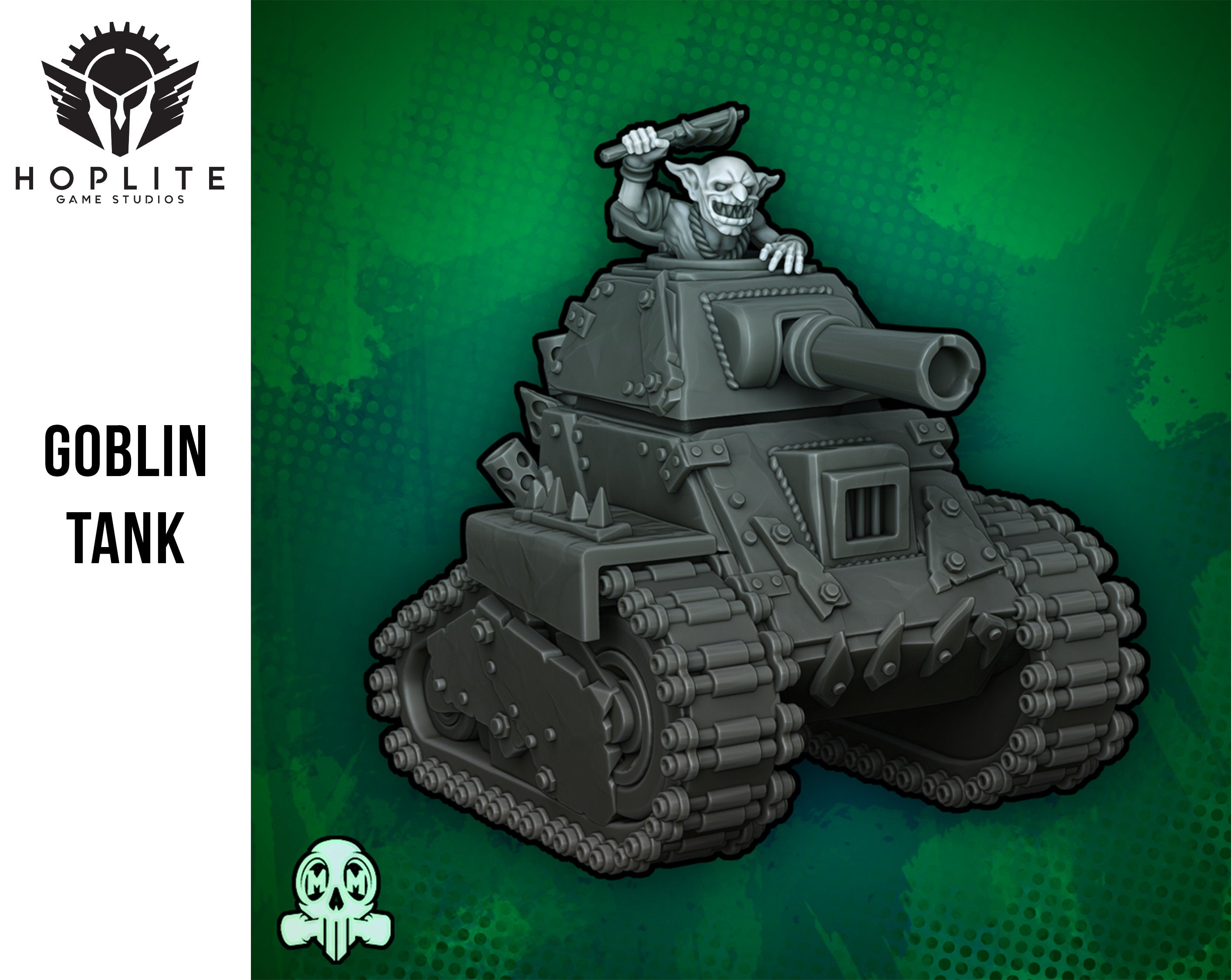 Goblin Tank  | Space Orcs | Greenskin Orks |Malicious Miniatures