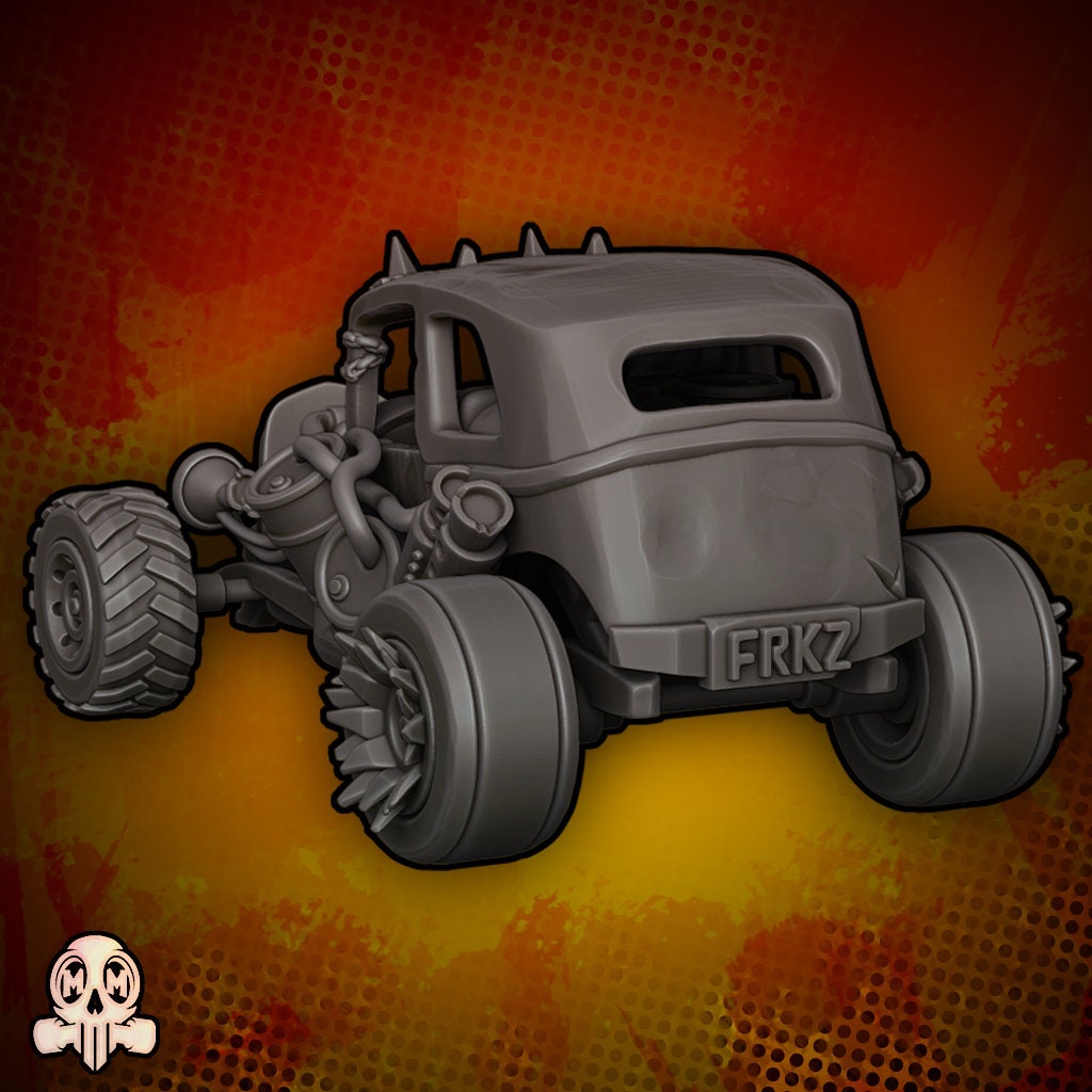 Orc Rat Rod | Malicious Miniatures