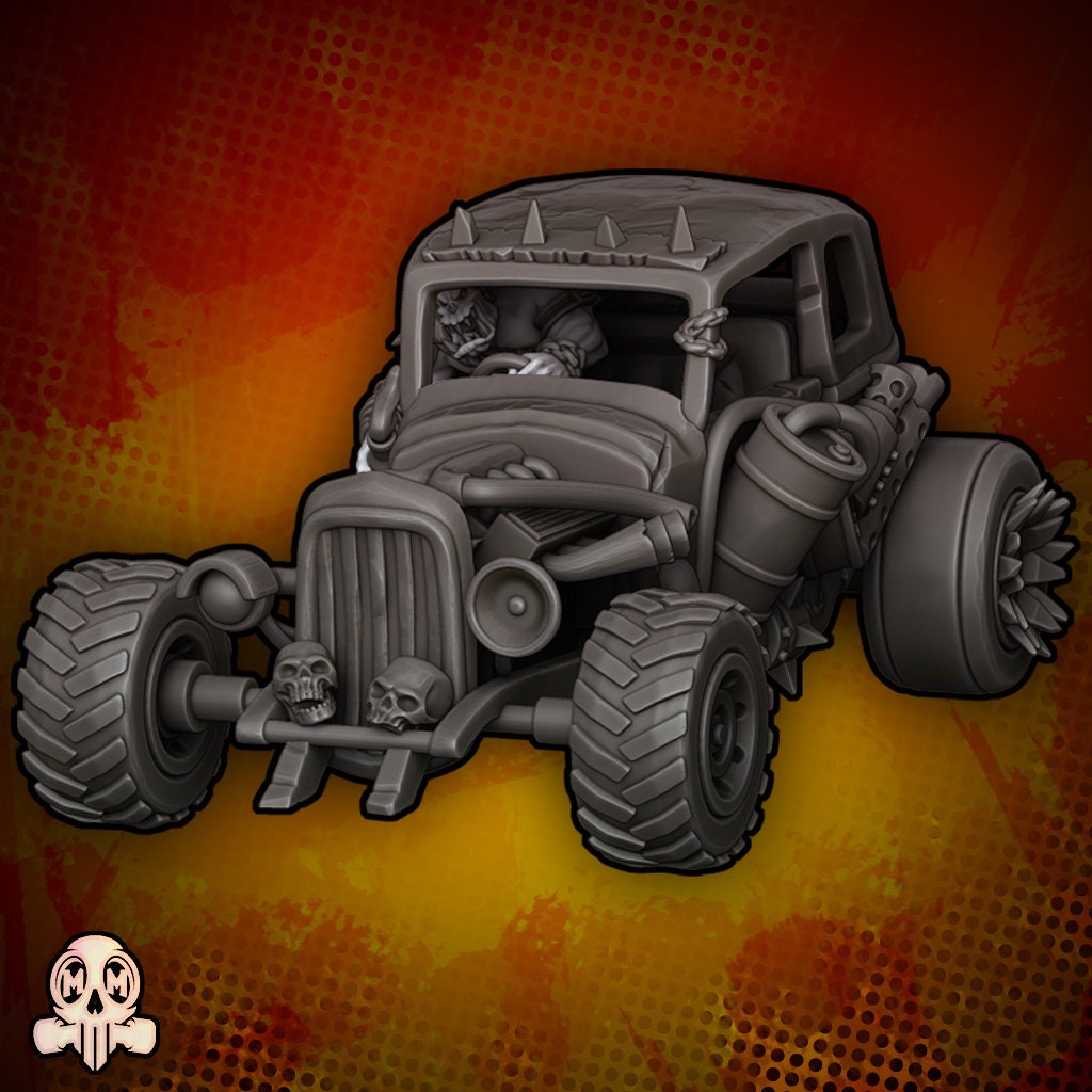 Orc Rat Rod | Malicious Miniatures