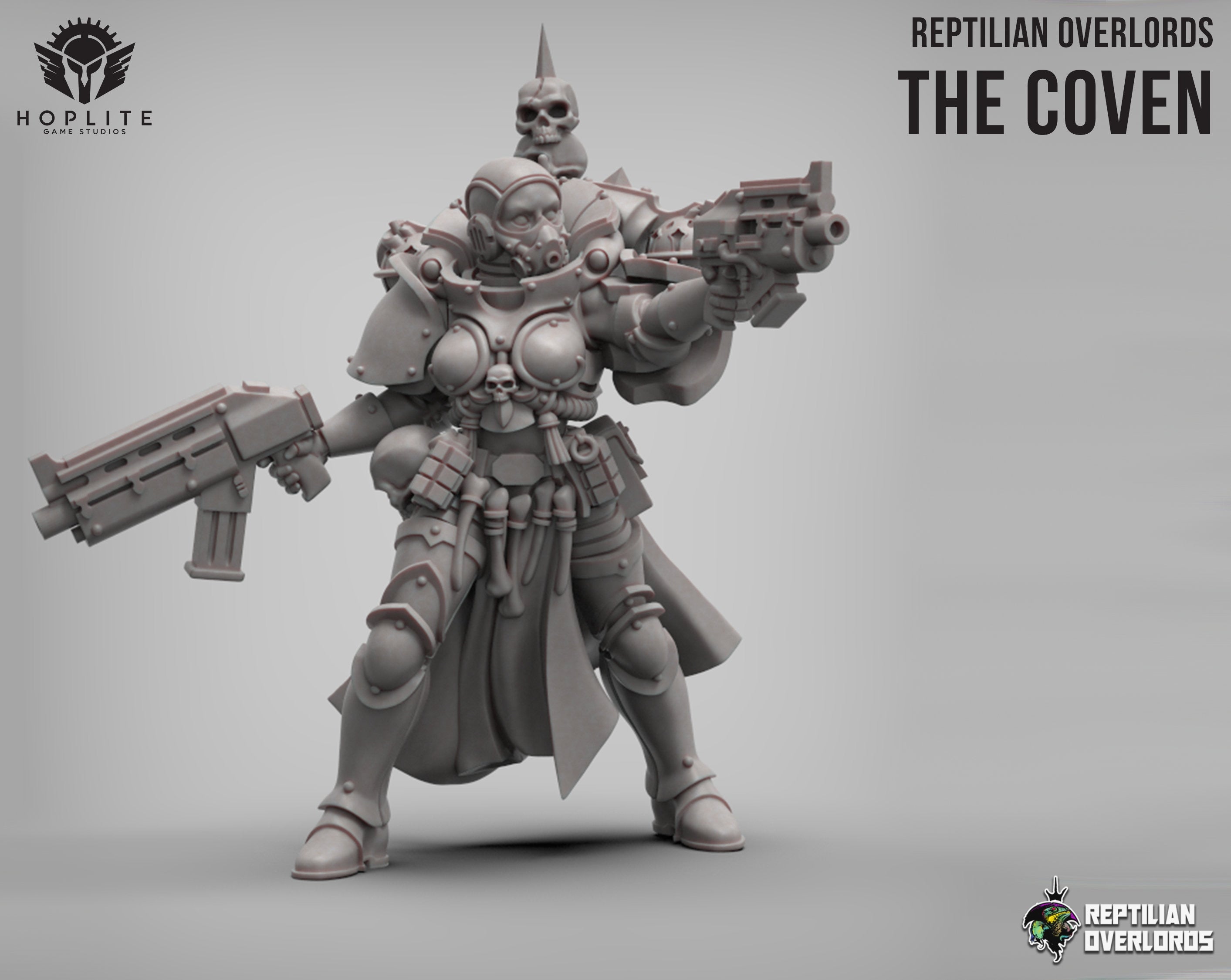 Coven: Combat Sisters | Reptilian Overlords | 28mm