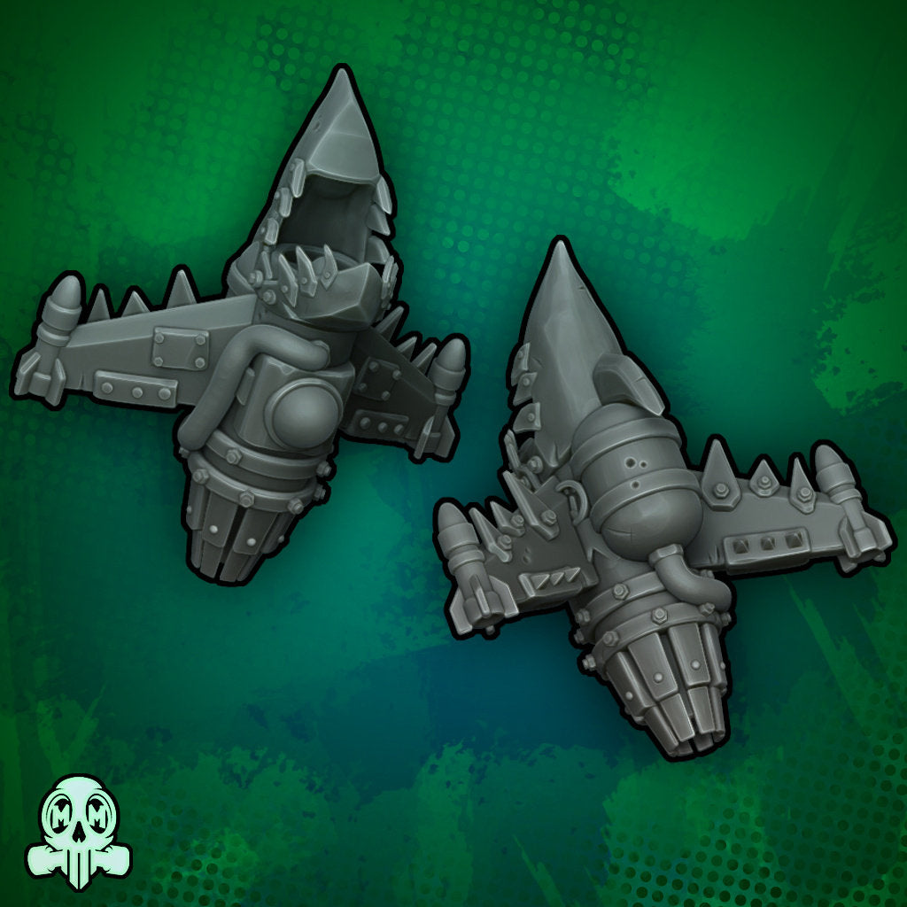 Mochila propulsora orca Big Boss | Miniaturas maliciosas