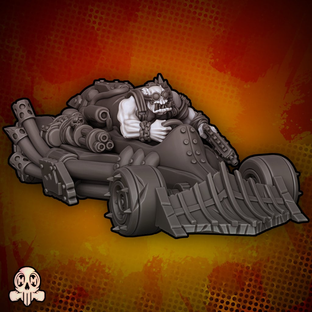 Orc Dragsta | Malicious Miniatures