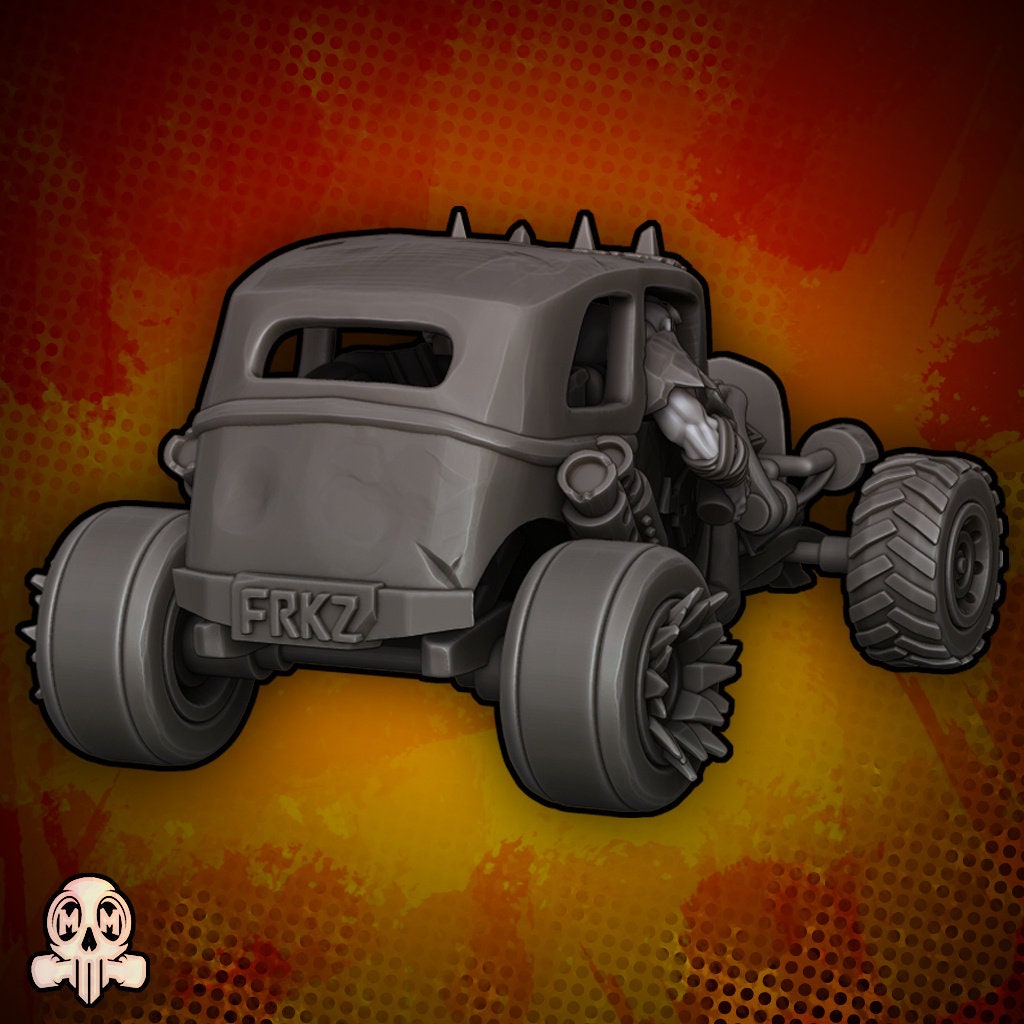 Orc Rat Rod | Malicious Miniatures