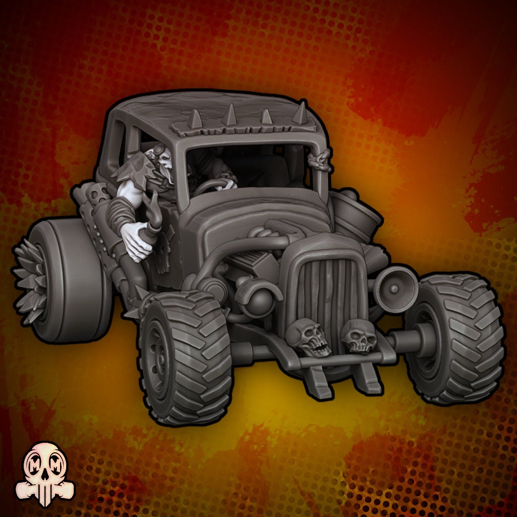 Orc Rat Rod | Malicious Miniatures