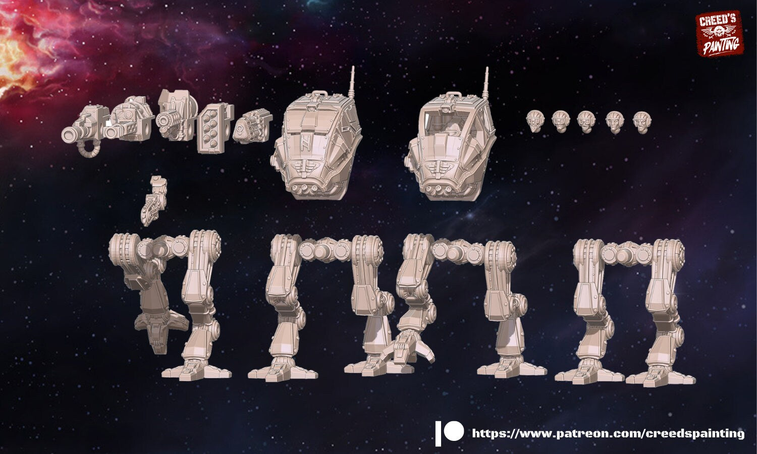 Rundsgaard: Aegir Scout Walker Mk.1 & Mk. 2