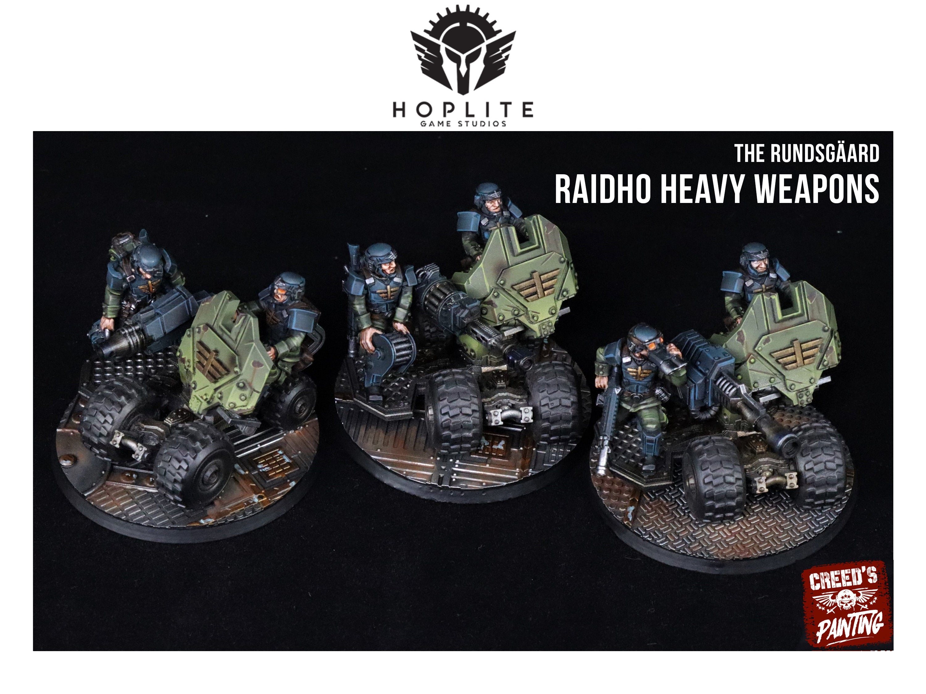 Rundsgaard: Equipos de armas pesadas Raidho