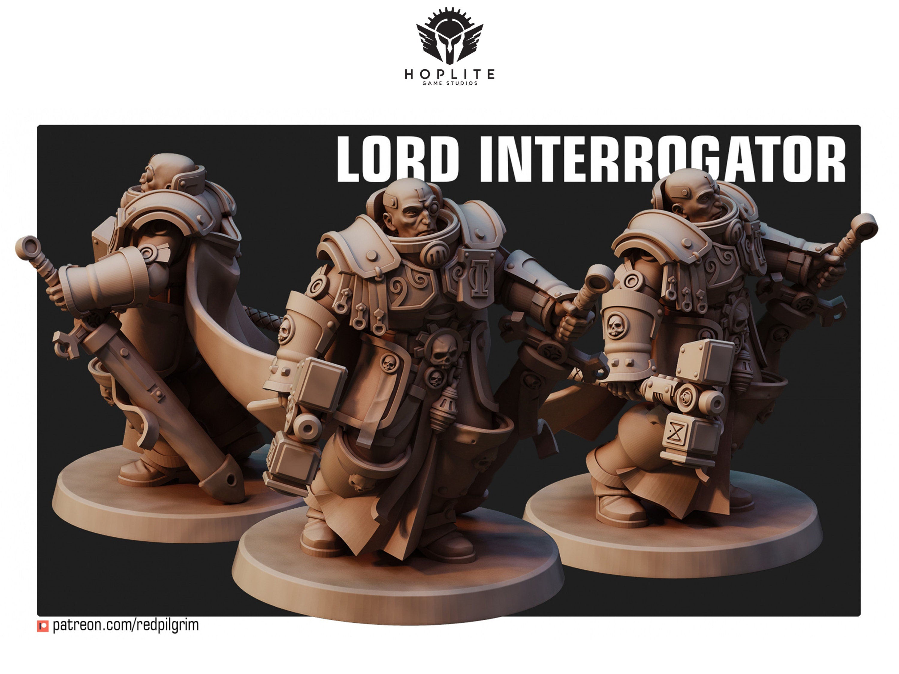 Lord Interrogator | Red Pilgrim Miniatures | 28mm