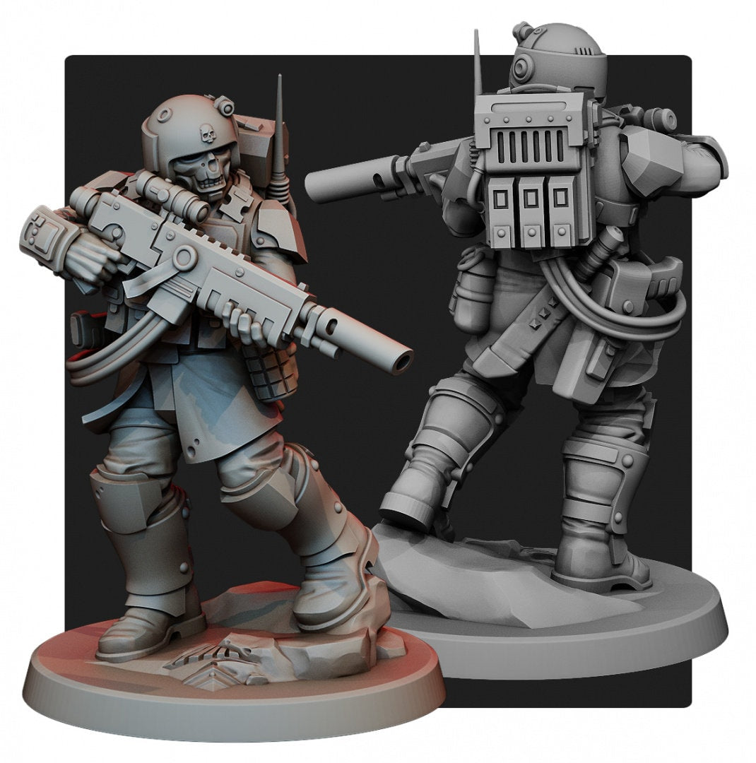 Desert Hawks Stormtroopers | Red Pilgrim Miniatures | 28mm