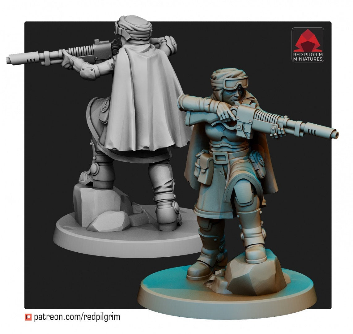 Desert Hawks Witwen | Red Pilgrim Miniatures | 28 mm