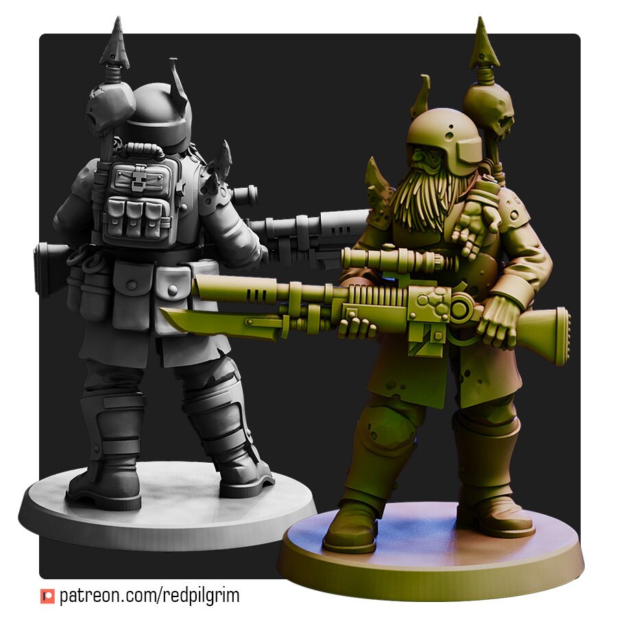 Cohorte Miasmática de Rompejuramentos Herejes | Miniaturas del Peregrino Rojo