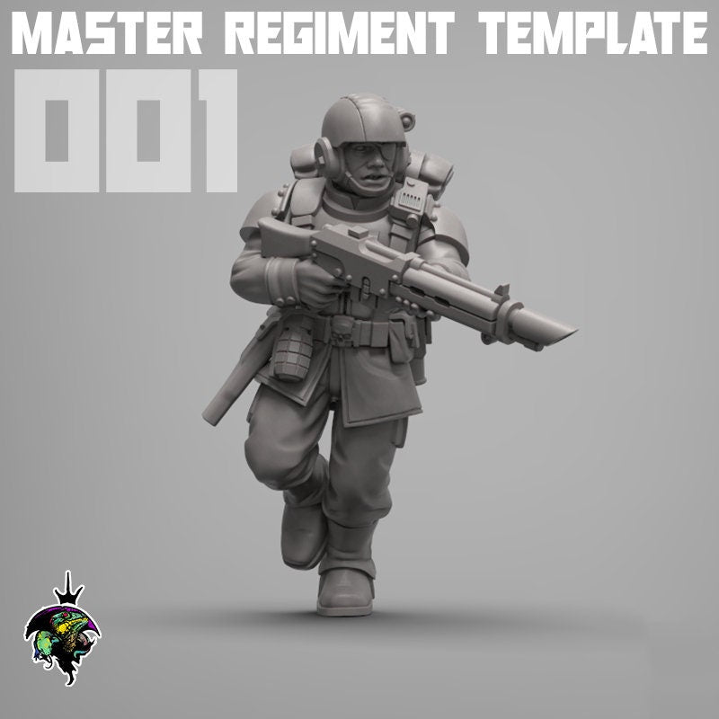 Parts: Master Regiment Template: Legs (x10) | Reptilian Overlords | 28mm