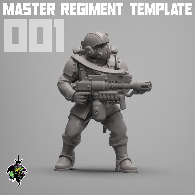 Parts: Master Regiment Template: Legs (x10) | Reptilian Overlords | 28mm