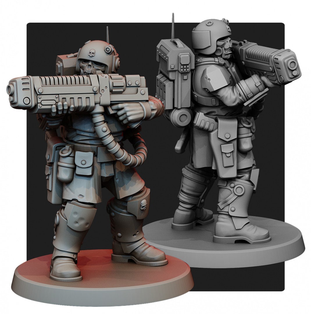 Desert Hawks Stormtroopers | Red Pilgrim Miniatures | 28mm