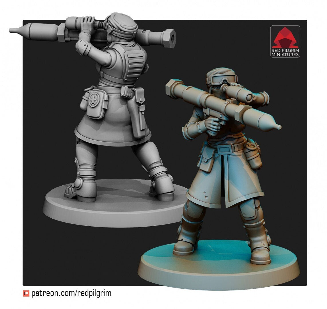 Desert Hawks Witwen | Red Pilgrim Miniatures | 28 mm