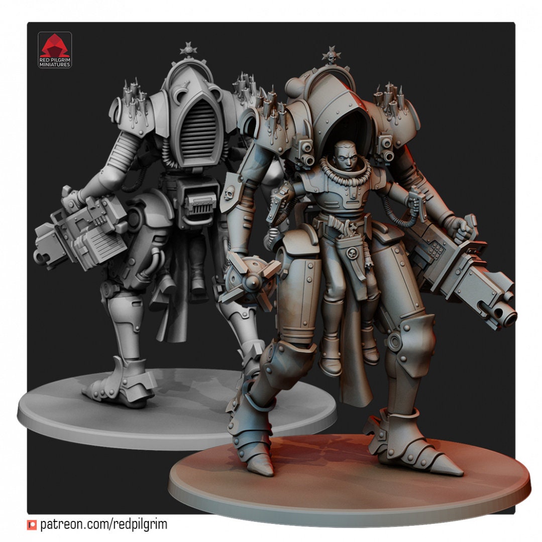 Silent Sentinels | Red Pilgrim Miniatures | 28mm