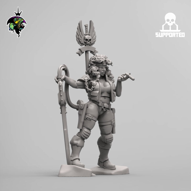 Spacenam: Alexandra Axiom | Reptilian Overlords | 28mm