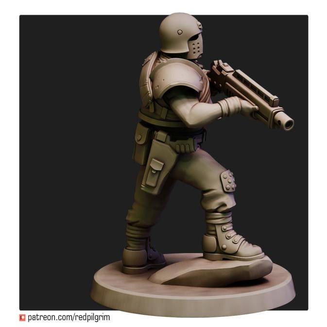 The Nightshift | Red Pilgrim Miniatures | 28mm