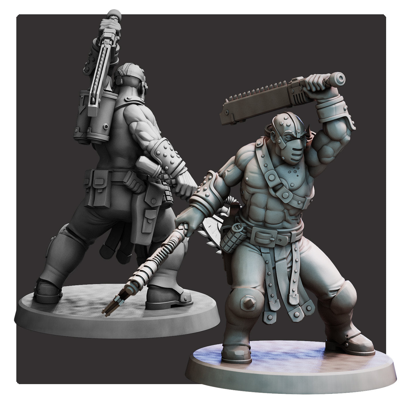 Paquete rojo de los rompejuramentos traidores herejes | Miniaturas del Peregrino Rojo