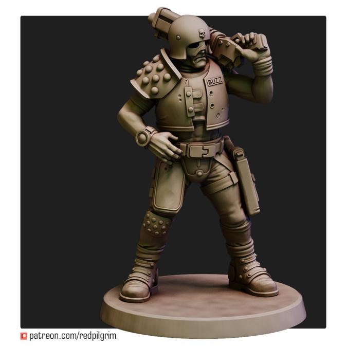 The Nightshift | Red Pilgrim Miniatures | 28mm