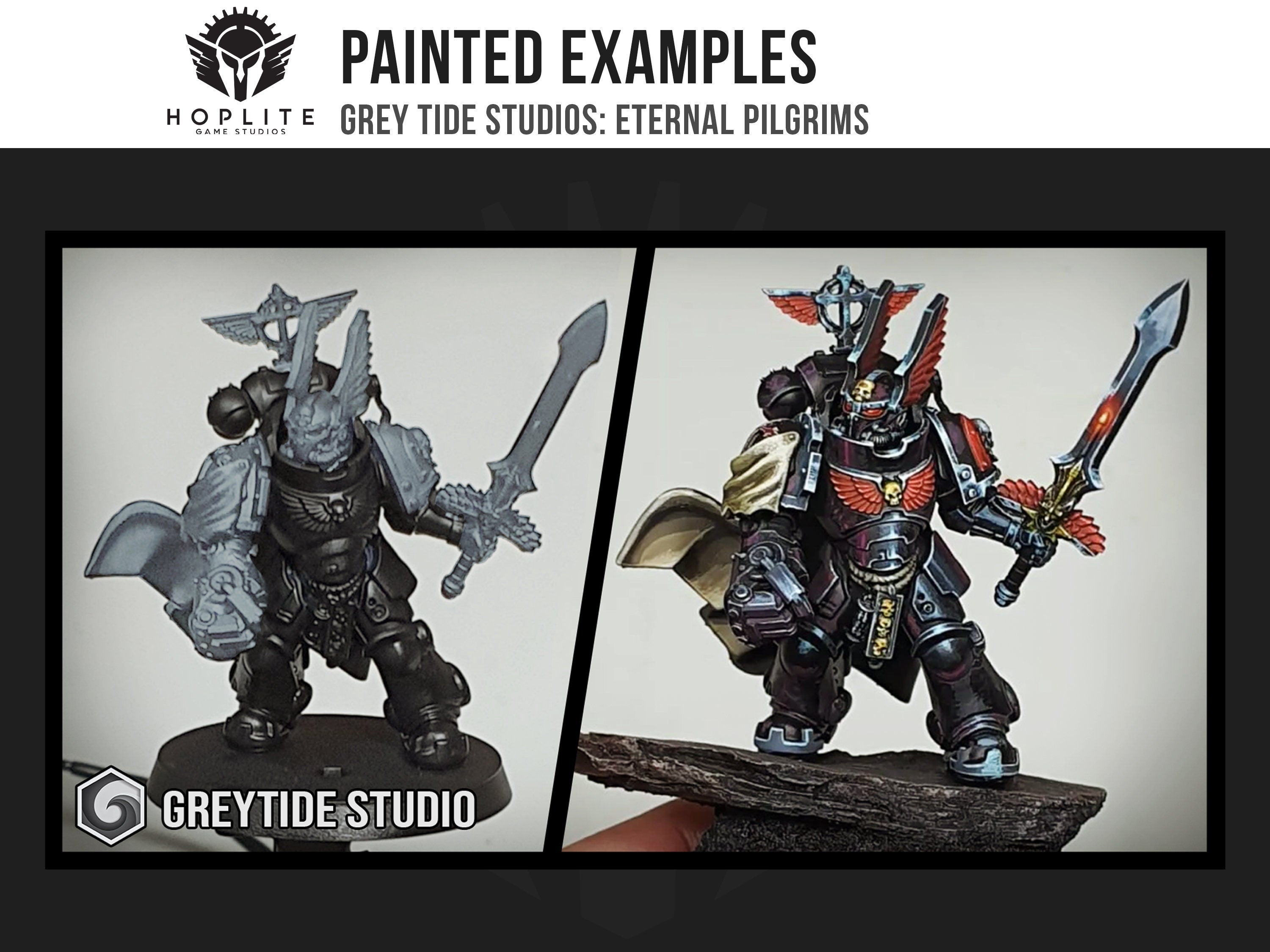 Energy Axes, D (x10) | Grey Tide Studios | Eternal Pilgrims | Conversion Parts & Bits