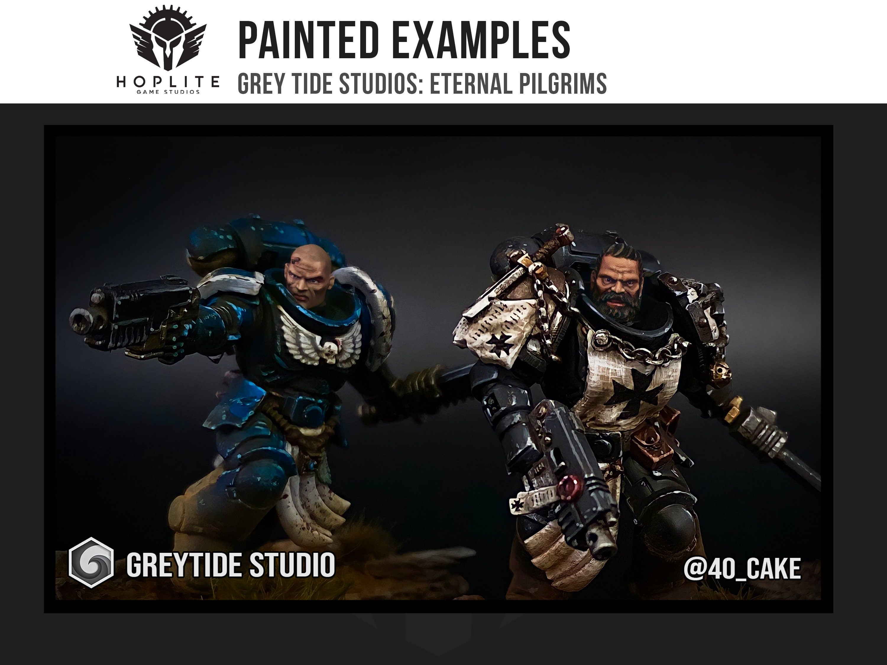 Crusade Backpack Accessories, B (x10) | Grey Tide Studios | Eternal Pilgrims | Conversion Parts & Bits