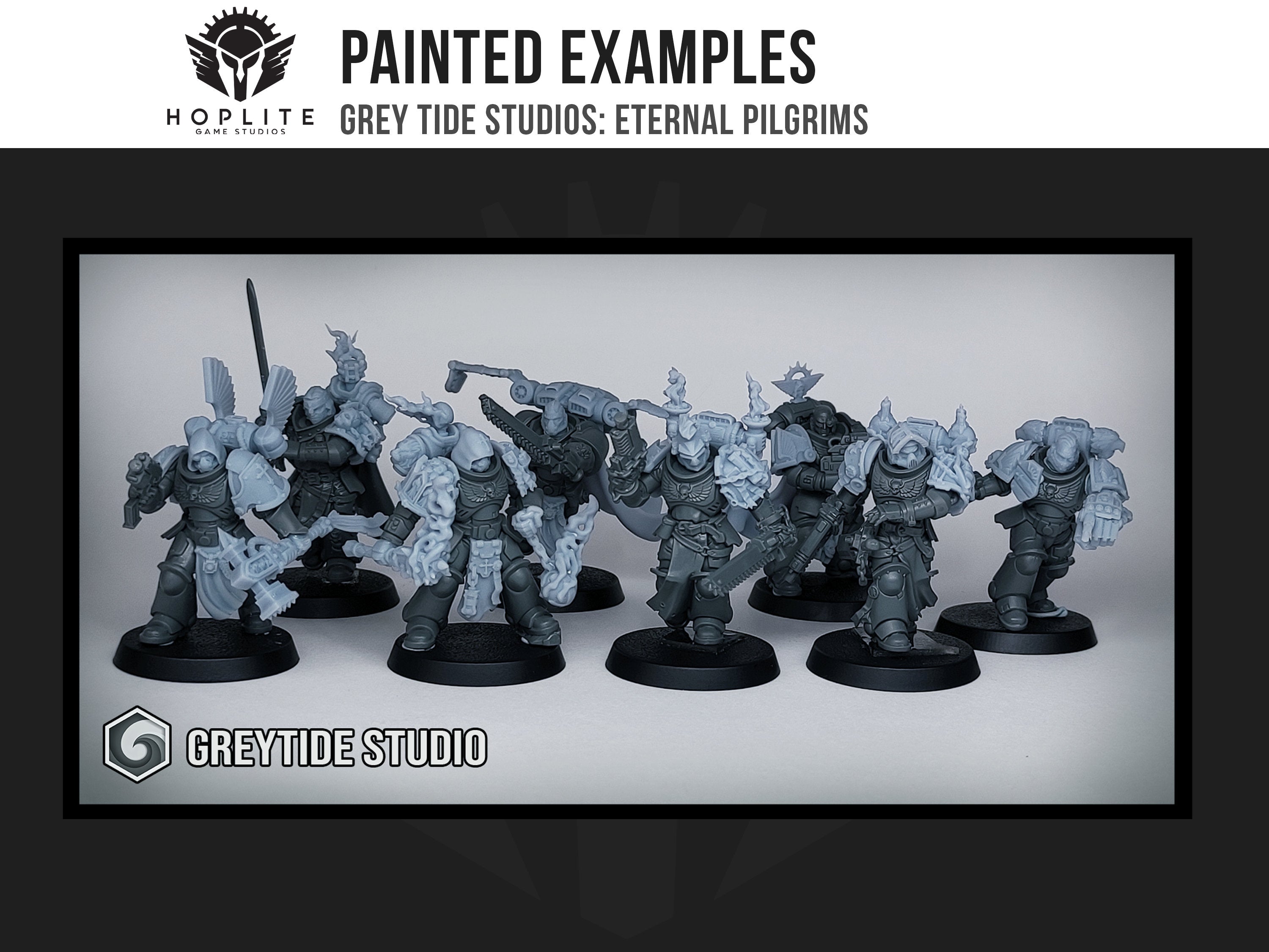 Roman Large Shoulderpads (x10) | Grey Tide Studios | Eternal Pilgrims | Conversion Parts & Bits