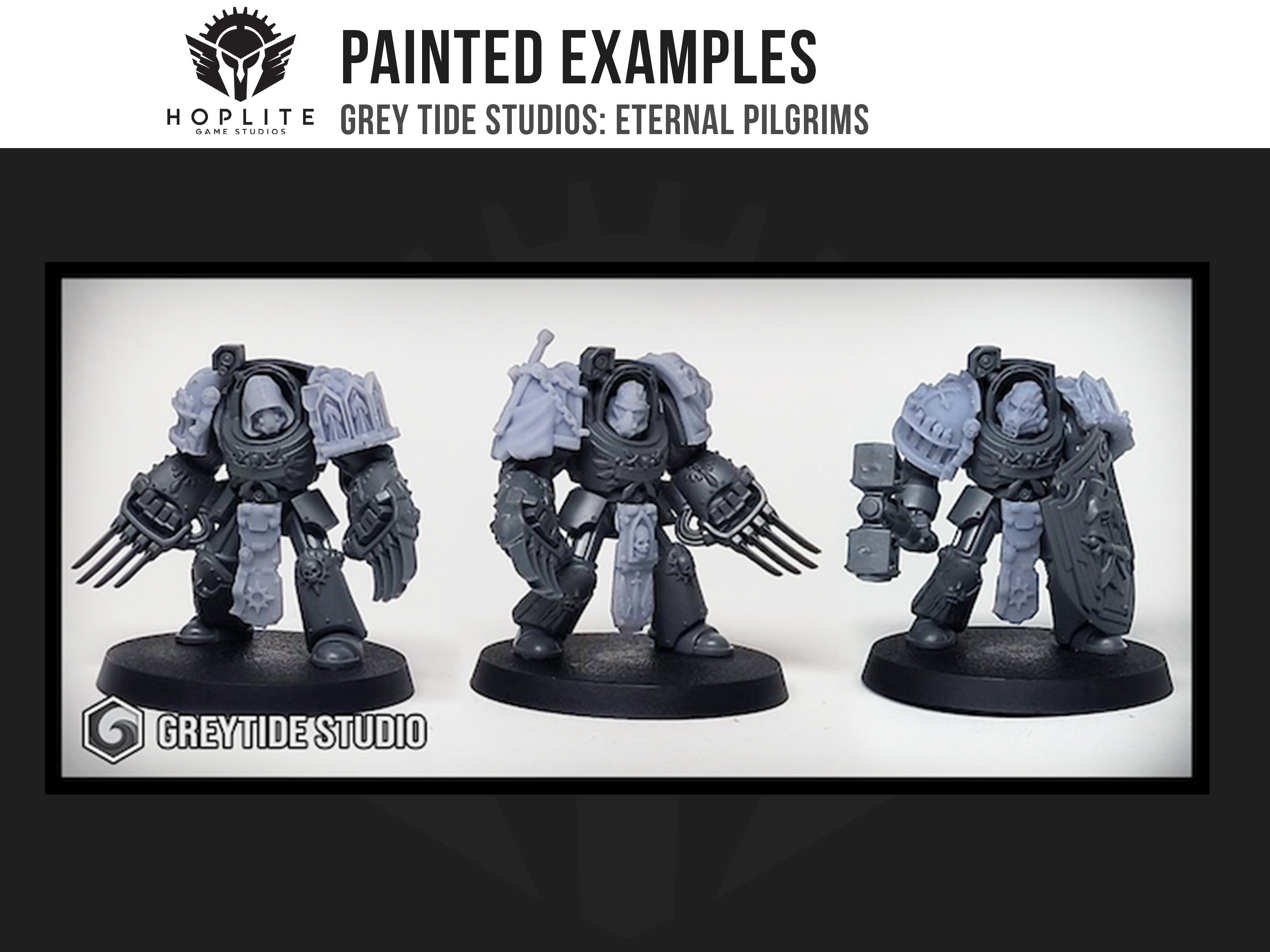 Crusade Backpacks, E (x10) | Grey Tide Studios | Eternal Pilgrims | Conversion Parts & Bits
