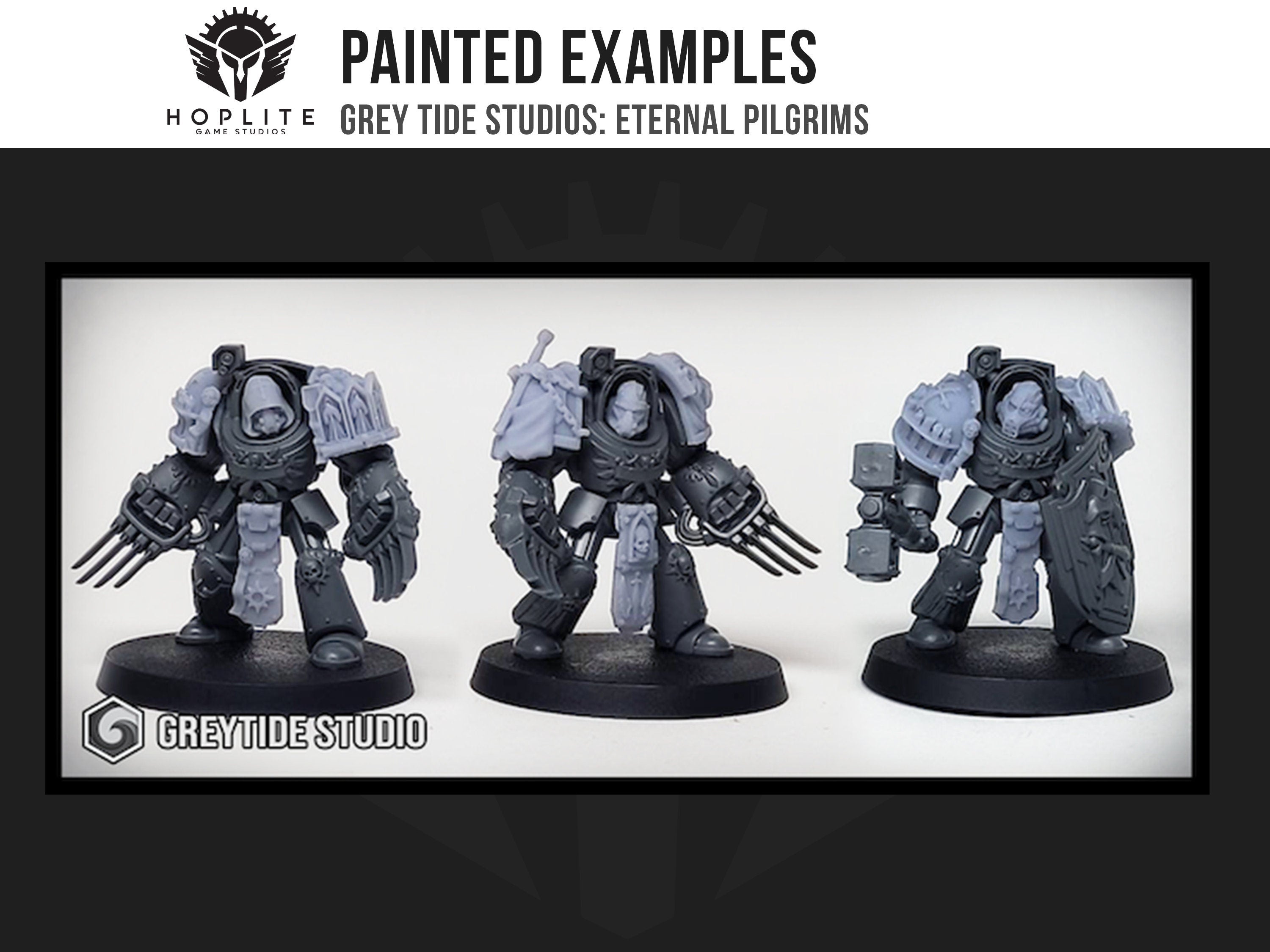 Energy Axes, B (x10) | Grey Tide Studios | Eternal Pilgrims | Conversion Parts & Bits