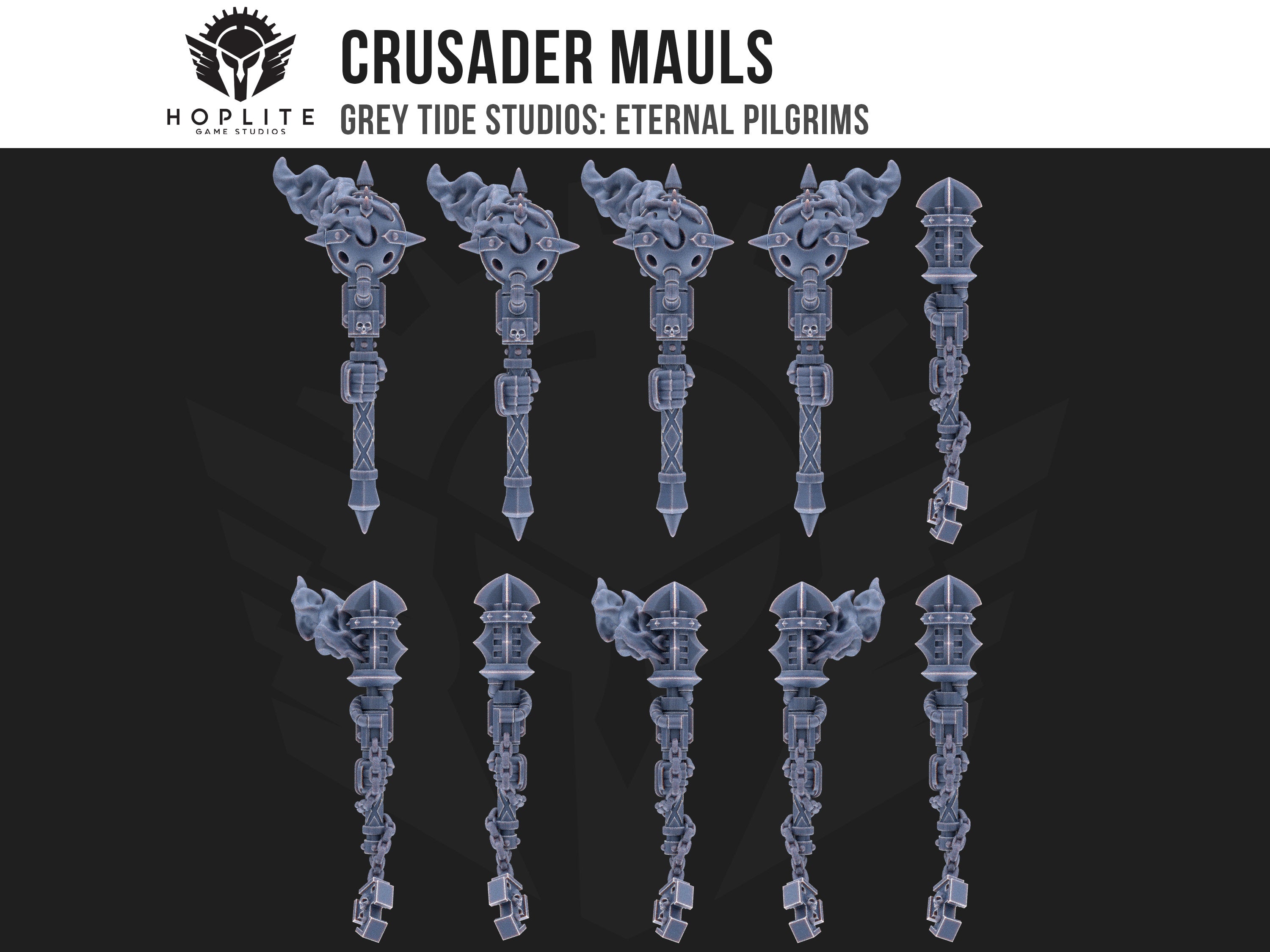 Mazos cruzados (x10) | Estudios de marea gris | Peregrinos eternos | Piezas y brocas de conversión