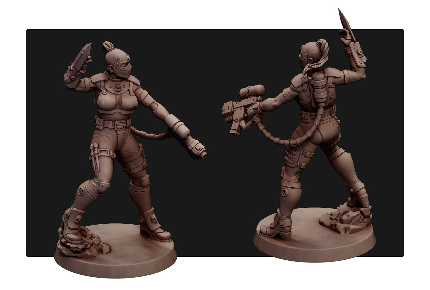 Sicario Assassination Team | Red Pilgrim Miniatures | 28mm