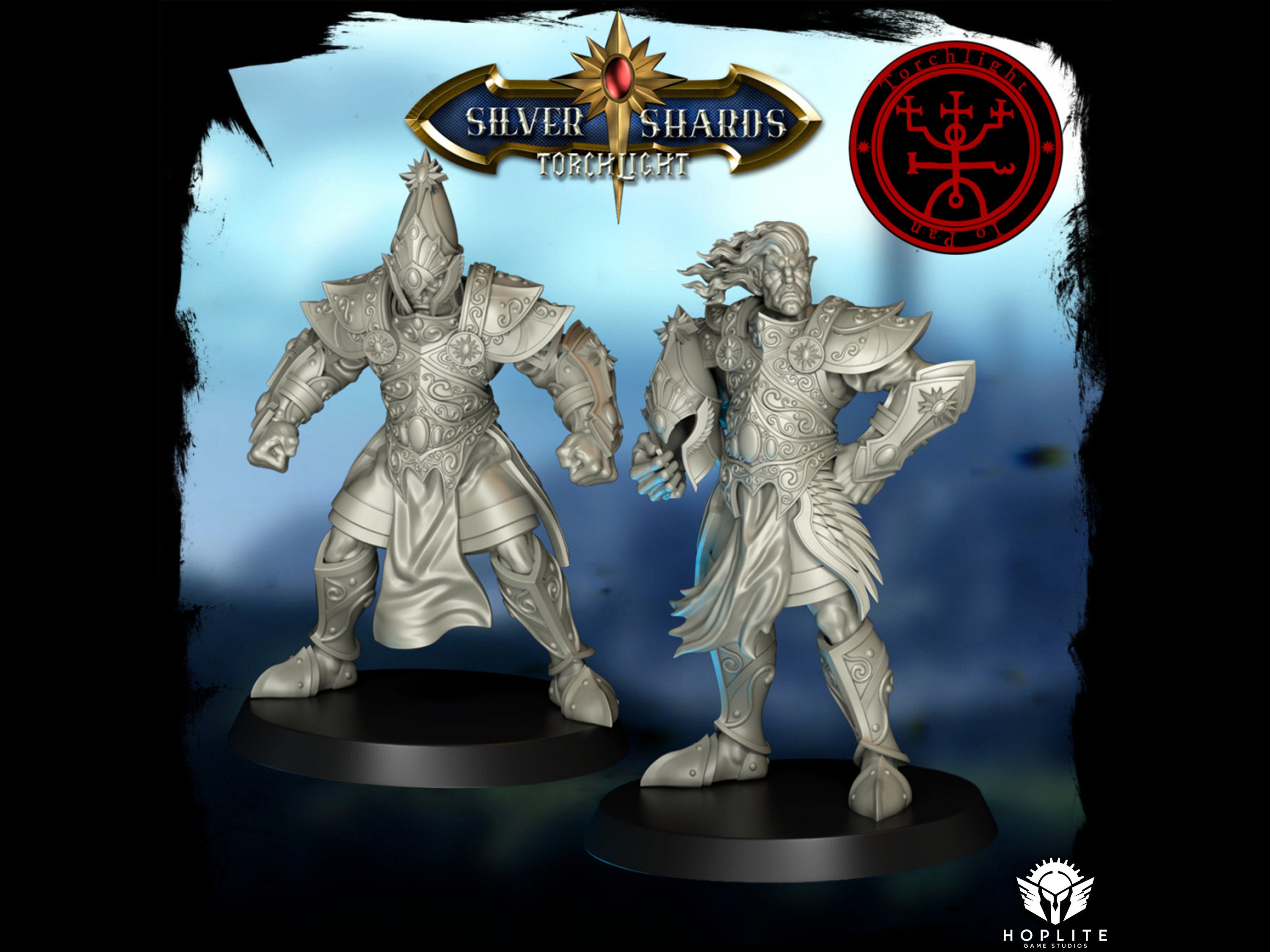 The Silver Shards - High Elf Fantasy Football Team - 14 Players - Torchlight Models