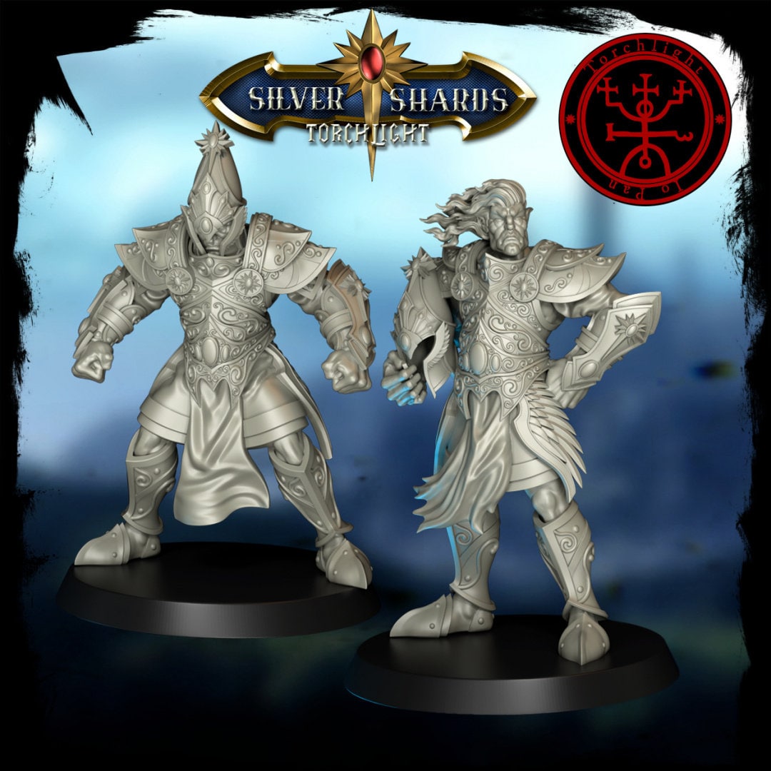 The Silver Shards - High Elf Fantasy Football Team - 14 Players - Torchlight Models