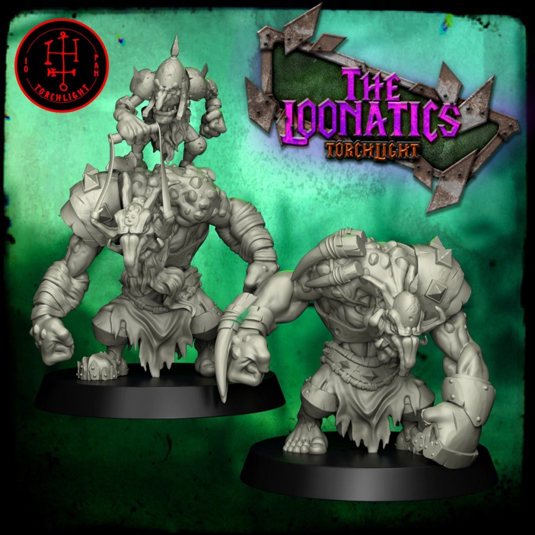 The Goblin Loonatics - Goblin Fantasy Football Team - 22 Players - Torchlight Models
