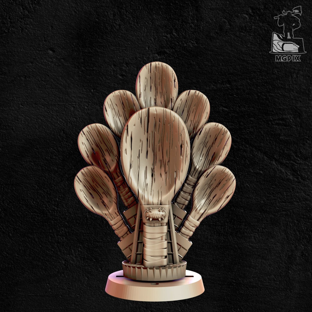 Set of Six League Trophies