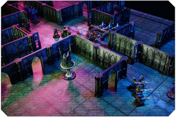 Space Wreck: Alfombra de juego de vinilo para fiesta de embarque