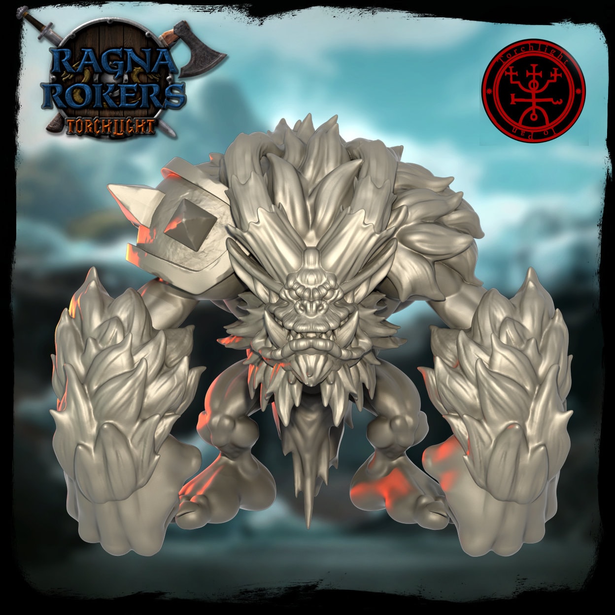 The Ragnarockers – Nordisches Fantasy-Football-Team – 16 Spieler – Torchlight Models