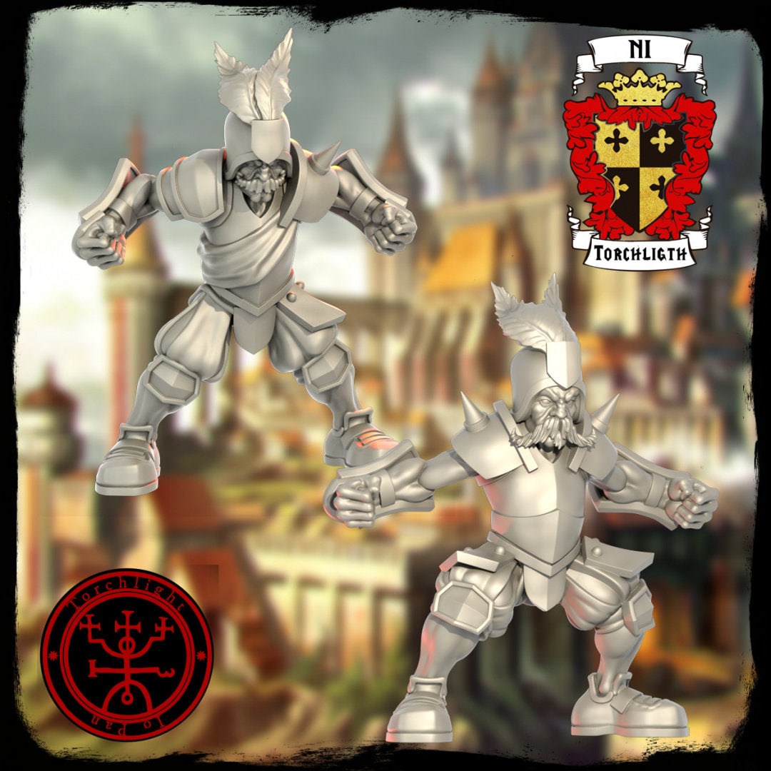 The Noble Knights of Ni - Imperial Royalty Fantasy Football Team - 14 Players - Torchlight Models
