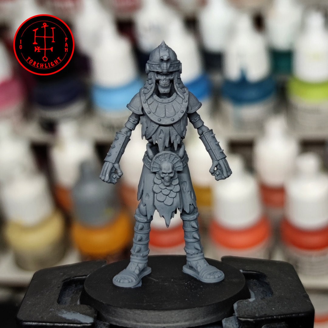 The Tomb Riders - Mummy Undead Fantasy Football Team - 16 Players - Torchlight Models