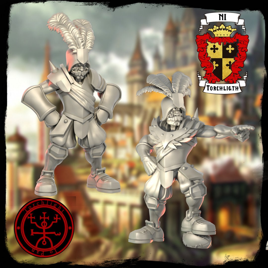 The Noble Knights of Ni - Imperial Royalty Fantasy Football Team - 14 Players - Torchlight Models