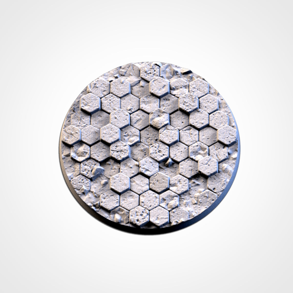 Basaltic Bases | 25mm | 32mm | 40mm | Txarli Factory | Magnetizable Scenic Textured Round