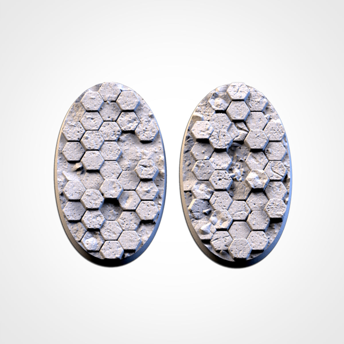 Basaltic Bases | 25mm | 32mm | 40mm | Txarli Factory | Magnetizable Scenic Textured Round