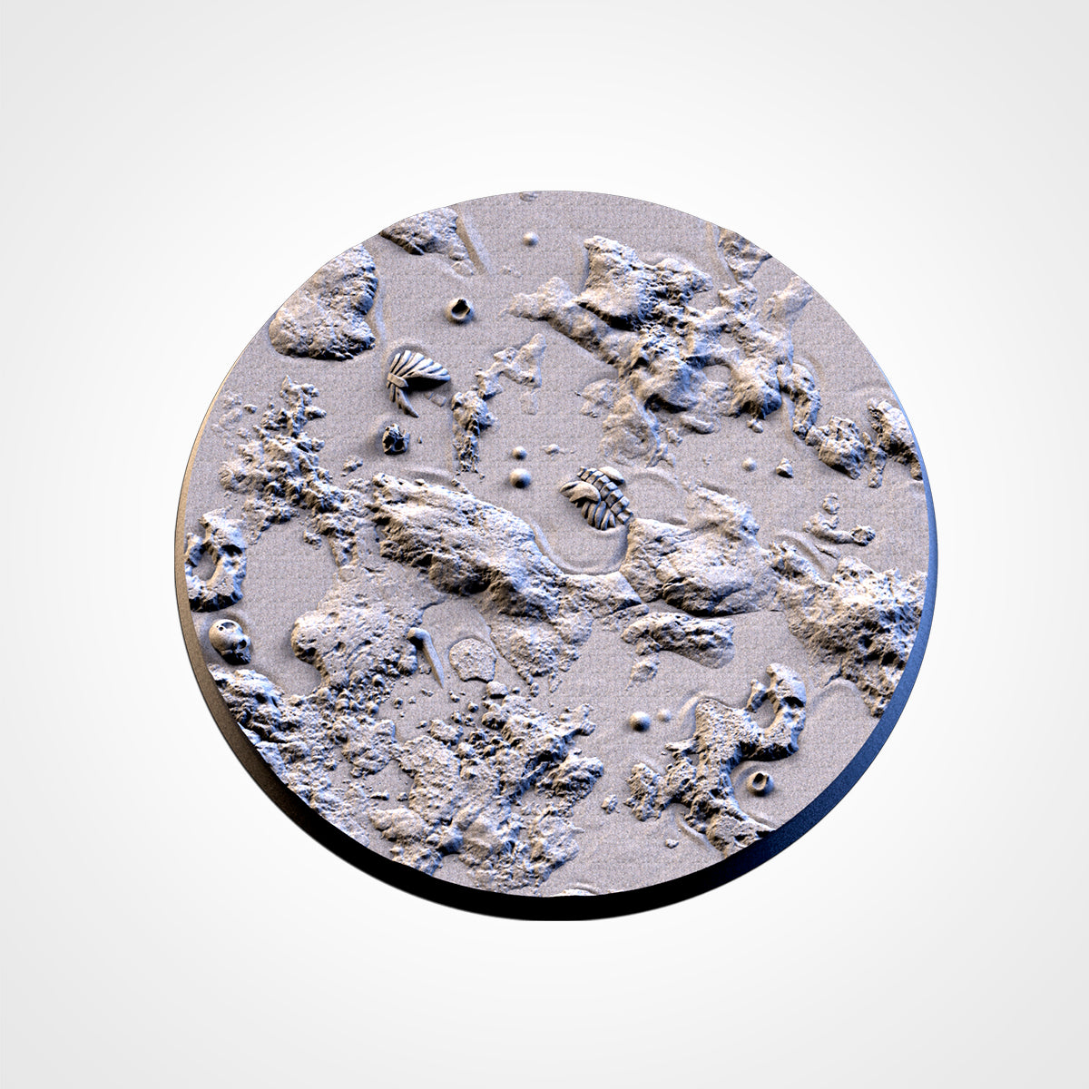 Swamp Bases | 25mm | 32mm | 40mm | Txarli Factory | Magnetizable Scenic Textured Round