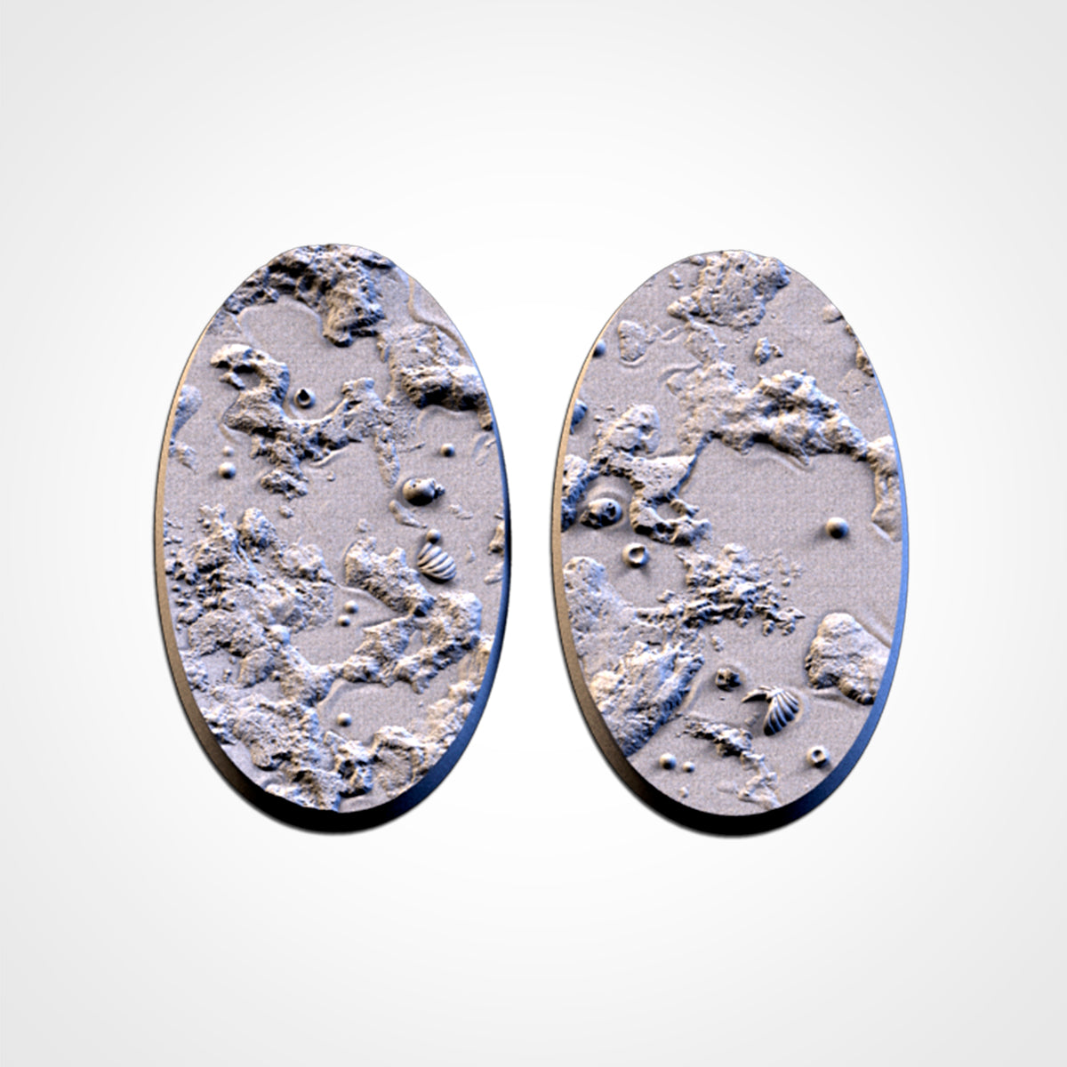 Swamp Bases | 25mm | 32mm | 40mm | Txarli Factory | Magnetizable Scenic Textured Round