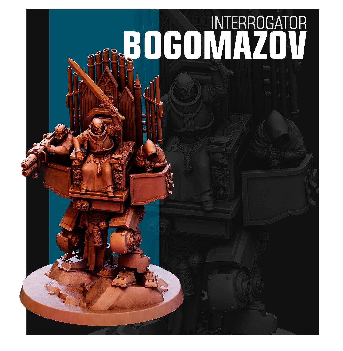 Interrogator Bogomazov | Red Pilgrim Miniatures