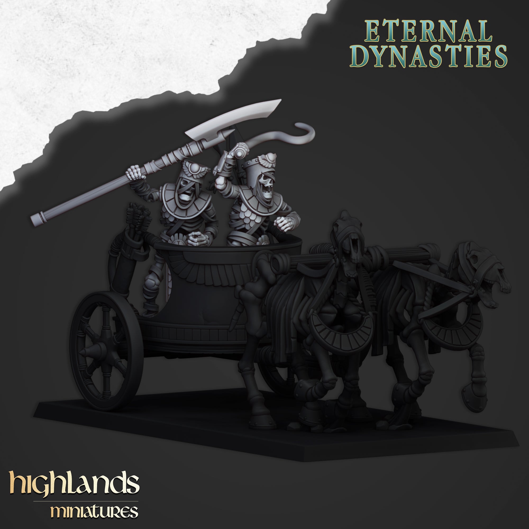 Gepanzerte Wagenlenker – Ewige Dynastien | Highlands Miniatures