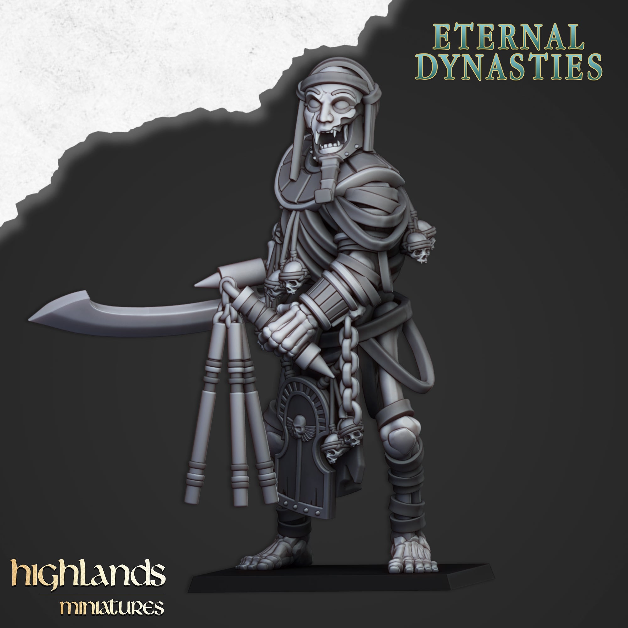 Ancient Skeletal Colossi - Eternal Dynasties | Highlands Miniatures