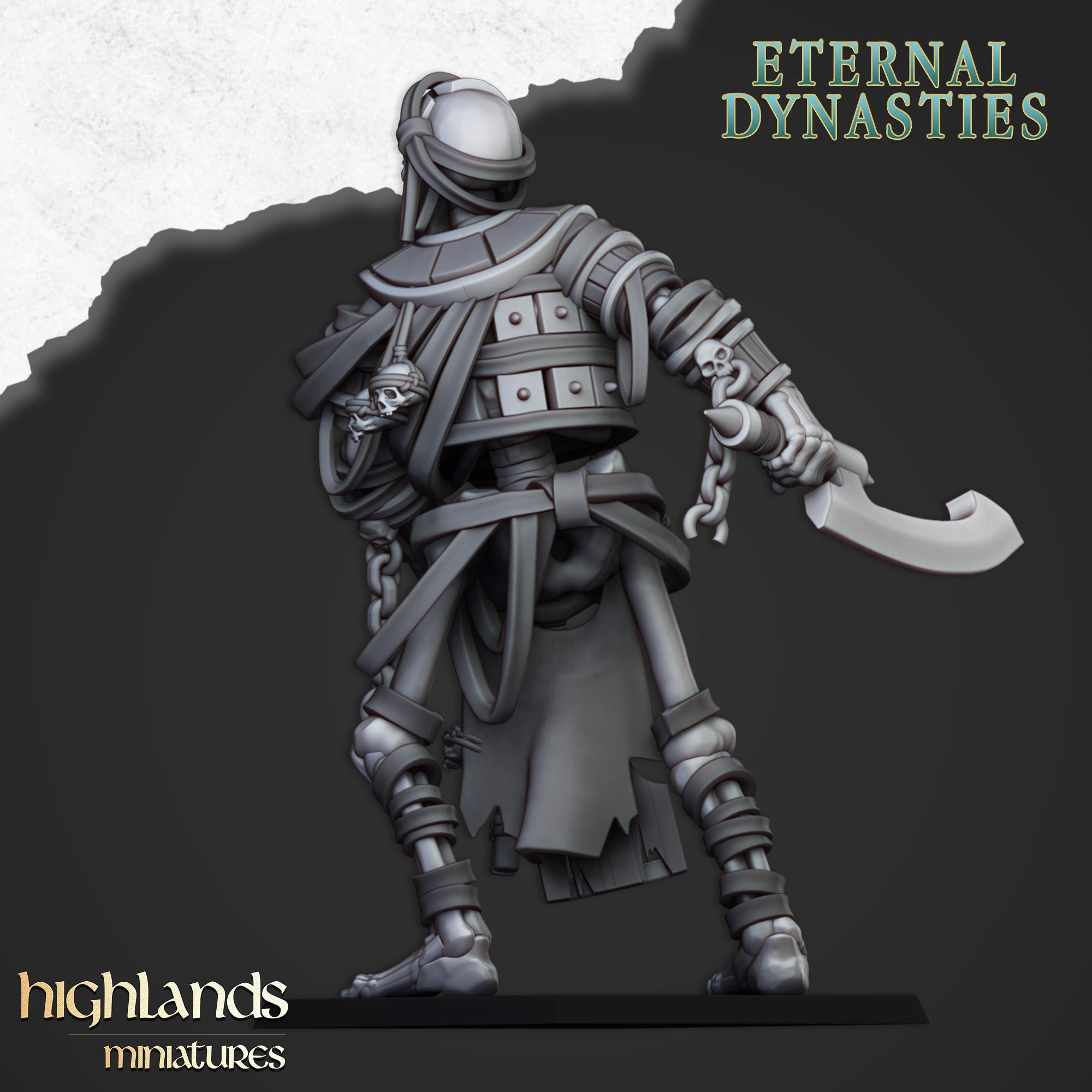 Ancient Skeletal Colossi - Eternal Dynasties | Highlands Miniatures